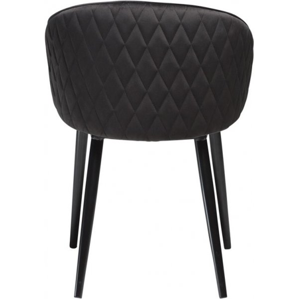 Kaksinojatuoli - musta