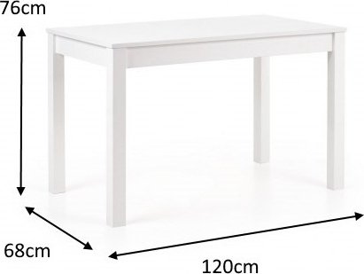 Bodviken-ruokapöytä 120 cm - Valkoinen Bodviken-ruokapöytä 120 cm - Valkoinen