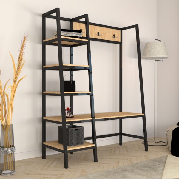 Valansiya aulakalusteet - tammi/musta