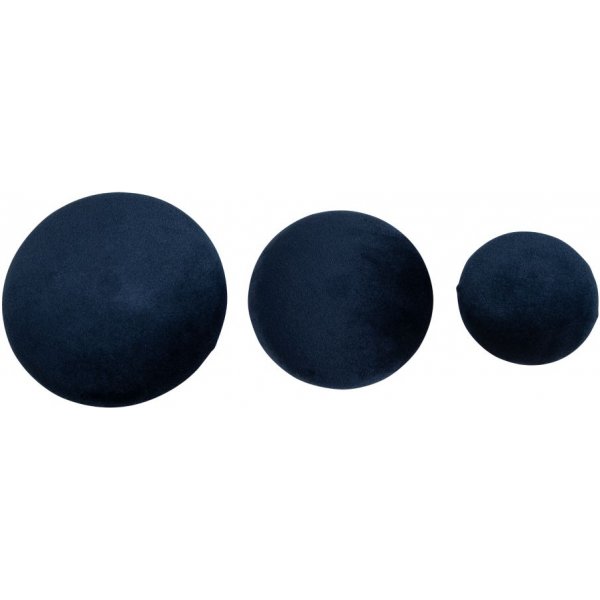 Giza seinänapit ripustamiseen - Sininen/messinki - 3 kpl Giza seinänapit ripustamiseen - Sininen/messinki - 3 kpl