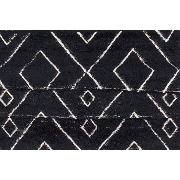 David-villamatto - Musta/valkoinen David-villamatto - Musta/valkoinen