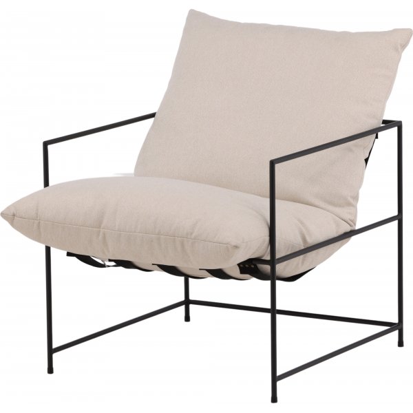 Sedalia-nojatuoli - valkoinen