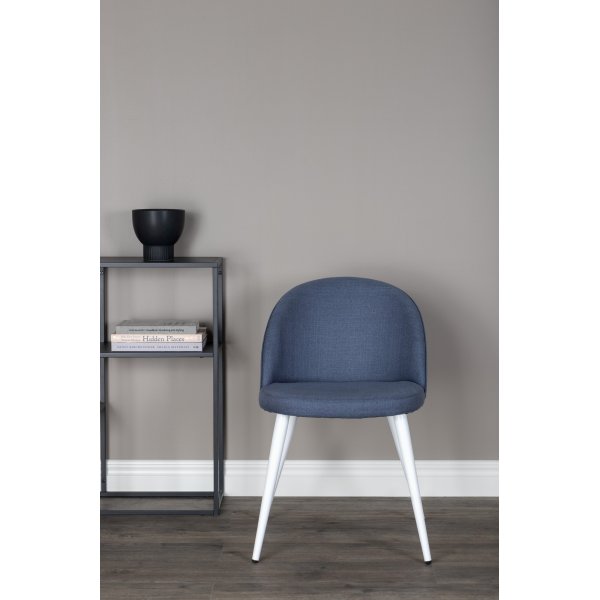 Alice ruokatuoli - Sininen/valkoinen Alice ruokatuoli - Sininen/valkoinen