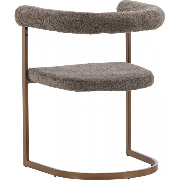 Aamuruokailutuoli - Ruskea boucle