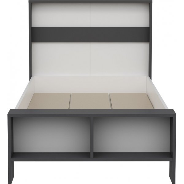 Life-sänky 90x190 cm - Antrasiitti/valkoinen Life-sänky 90x190 cm - Antrasiitti/valkoinen