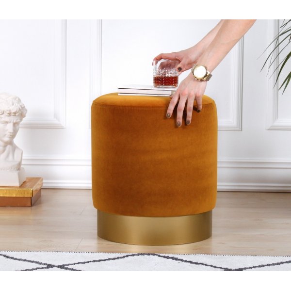 Memphis pouf - kaneli