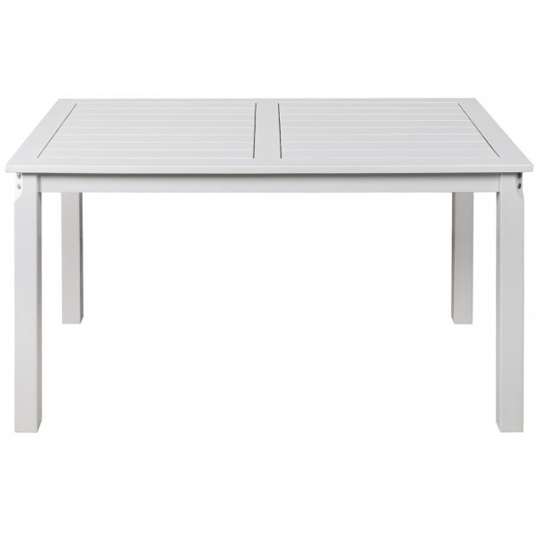 Ulkoruokap�yt� Bohus valkoinen 135 cm