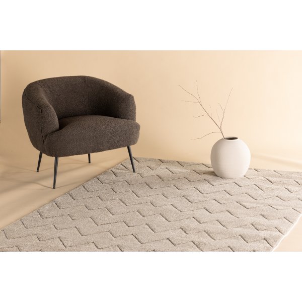 Fia matto 230 x 160 cm - ruskea Fia matto 230 x 160 cm - ruskea