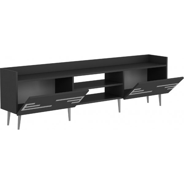 Garfo mediapenkki - antrasiitti Garfo mediapenkki - antrasiitti