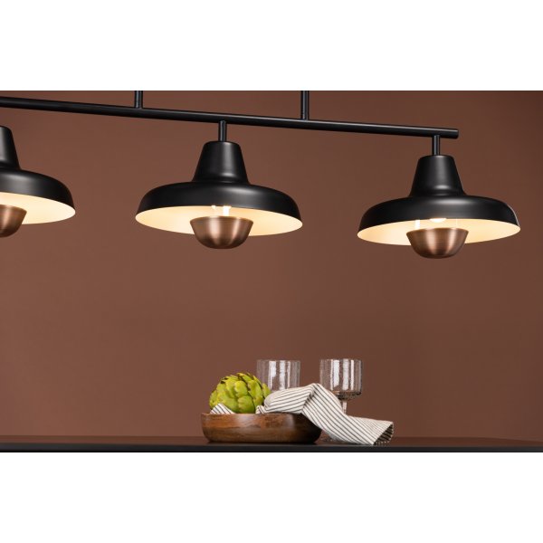 Stten kattovalaisin - musta/kupari