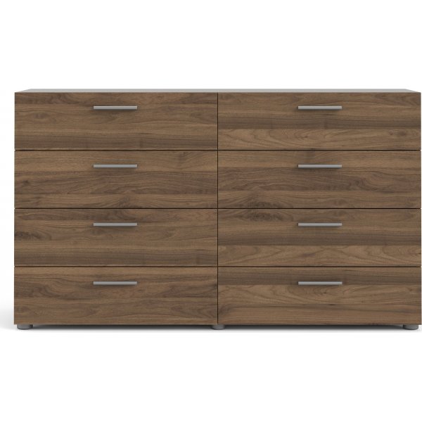 Lipasto phkinpuusta, 8 laatikkoa, leveys 140 cm + Huonekalujen tekstiilien puhdistus