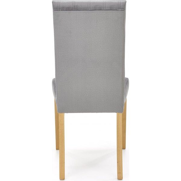 Tuoli Heather - Harmaa samettia & puuta Tuoli Heather - Harmaa samettia & puuta