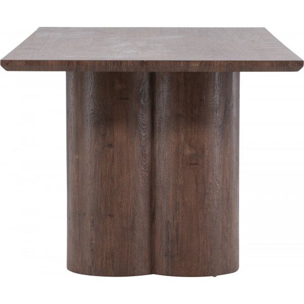 Ruokapöytä 210x100 cm pähkinäpuu - Olivia Ruokapöytä 210x100 cm pähkinäpuu - Olivia