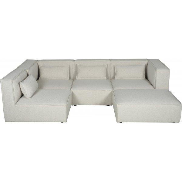 Nees modulaarinen sohva boucla - U-sohva boucla