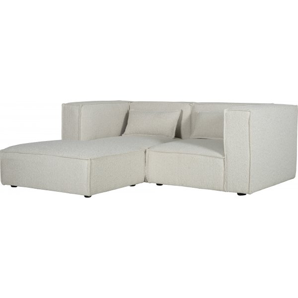Nees modulaarinen bouclé-sohva - 3-istuttava bouclé-sohva Nees modulaarinen bouclé-sohva - 3-istuttava bouclé-sohva