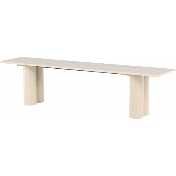 Olivia penkki 180 cm - Whitewash