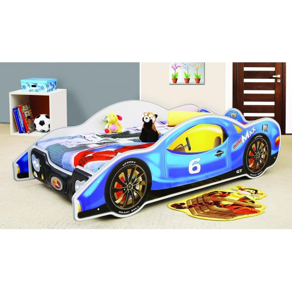 Louie-lastensänky, kilpa-auto - Valinnainen väri ja koko! Louie-lastensänky, kilpa-auto - Valinnainen väri ja koko!