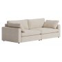 Moby 4-istuttava sohva 266 cm - Beige sohva