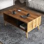 Exxen sohvapyt 90 x 41,6 cm - Phkin/antrasiitti