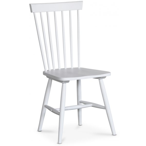 Skagen elintarvikeryhmä; klassinen ruokapöytä 140x90 cm - Valkoinen/ruskea öljytty tammi ja 4 valkoista Karl cane -tuolia Skagen elintarvikeryhmä; klassinen ruokapöytä 140x90 cm - Valkoinen/ruskea öljytty tammi ja 4 valkoista Karl cane -tuolia