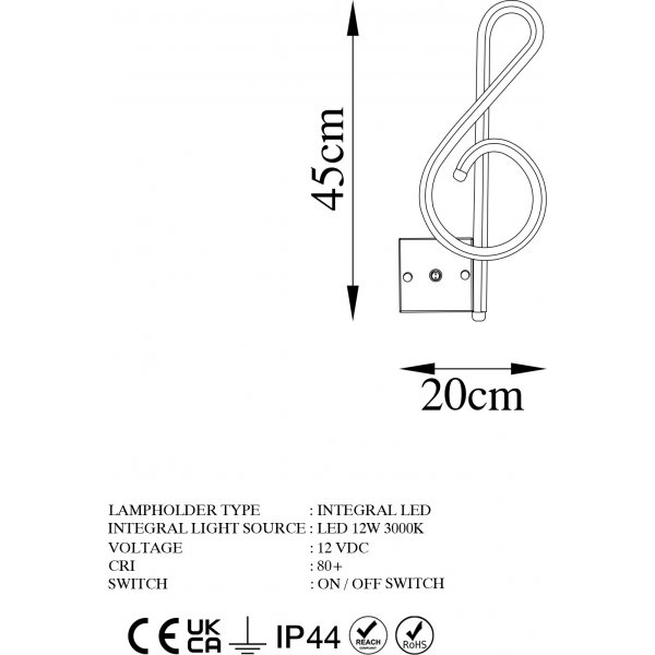 Gurra seinävalaisin - kultaa Gurra seinävalaisin - kultaa