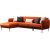 Sevillan divaani sohva vasen - oranssi