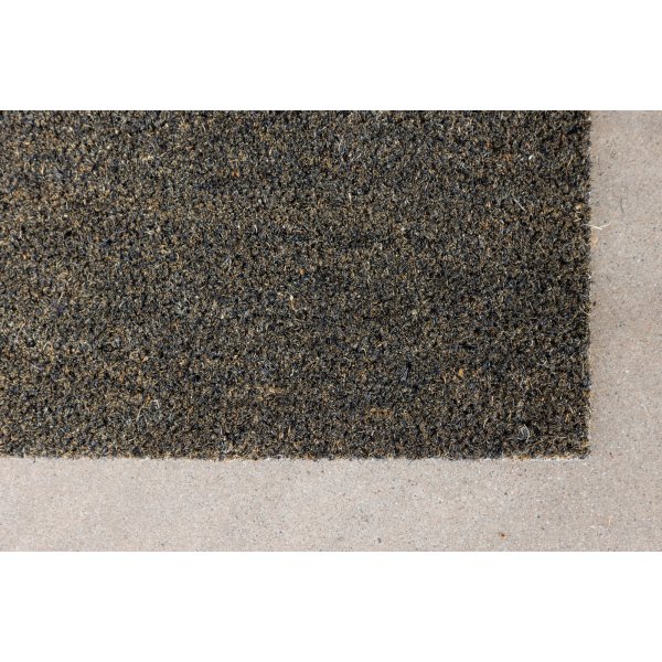 Lionel-ovimatto 75 x 45 cm - Musta/luonnollinen Lionel-ovimatto 75 x 45 cm - Musta/luonnollinen