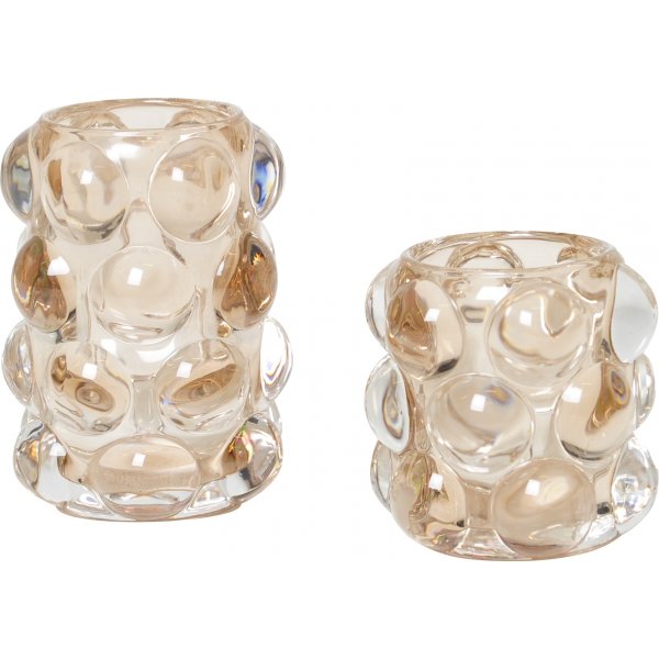 Piona kynttillyhty iso - Amber