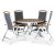 Tammisaaren asentotuoli valkoinen alumiini - Polywood + Huonekalujen hoitosarja tekstiileille