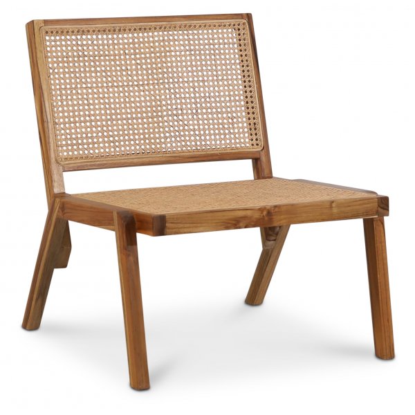Rizz lepotuoli - teak / rottinki