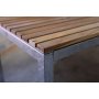 Alva teak pyt galvanoitua terst 190x90 cm