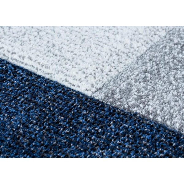 Konekudottu matto Serena - Sininen Konekudottu matto Serena - Sininen