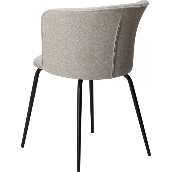 Eden ruokatuoli - Cashmere bouclé/musta Eden ruokatuoli - Cashmere bouclé/musta