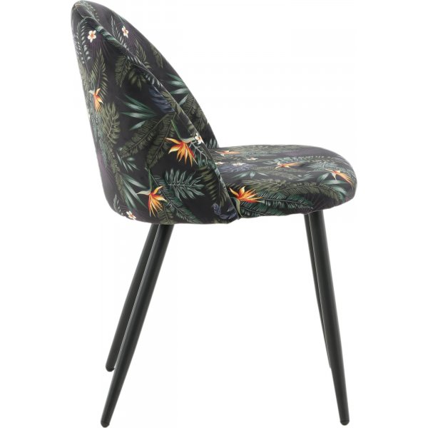 Alice ruokatuoli - musta kukka