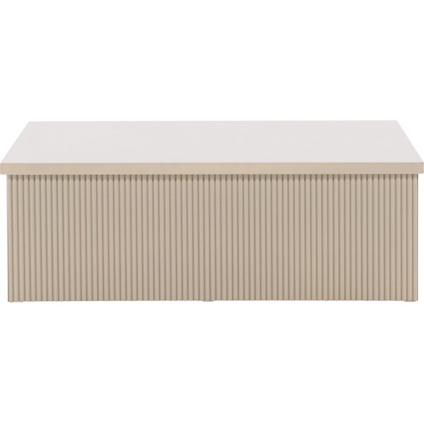 Sohvapyt beige 90x90 cm - Lennox