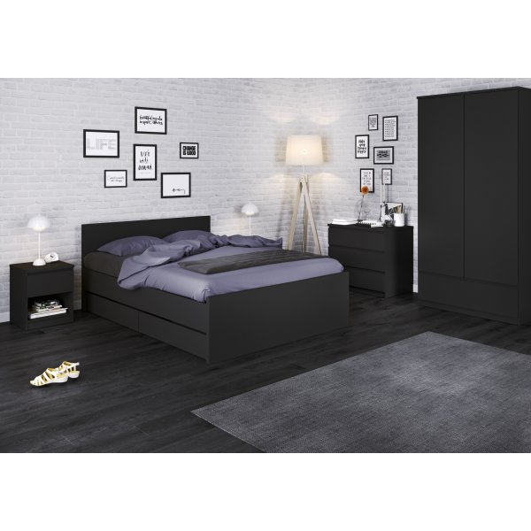 Naia yöpöytä 1 - musta Naia yöpöytä 1 - musta