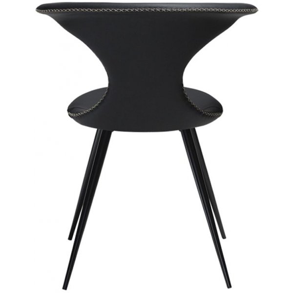 Flair ruokapydn tuoli - Musta nahka