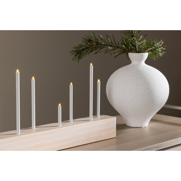 Kungsberget pöytävalaisin - Whitewash Kungsberget pöytävalaisin - Whitewash