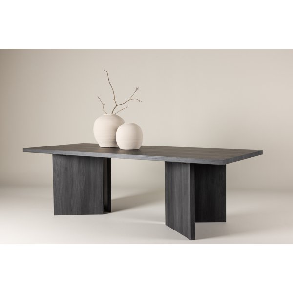 Bassholmen ruokapöytä 240 x 100 cm - Musta Bassholmen ruokapöytä 240 x 100 cm - Musta