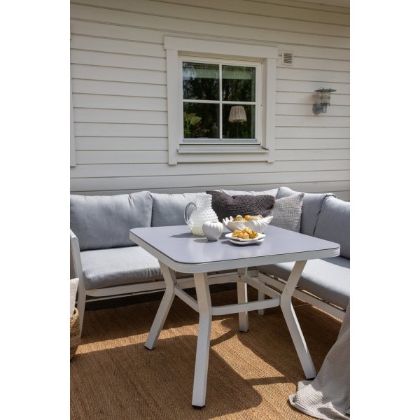 Virya kulmasohvaryhmä - harmaa/valkoinen Virya kulmasohvaryhmä - harmaa/valkoinen