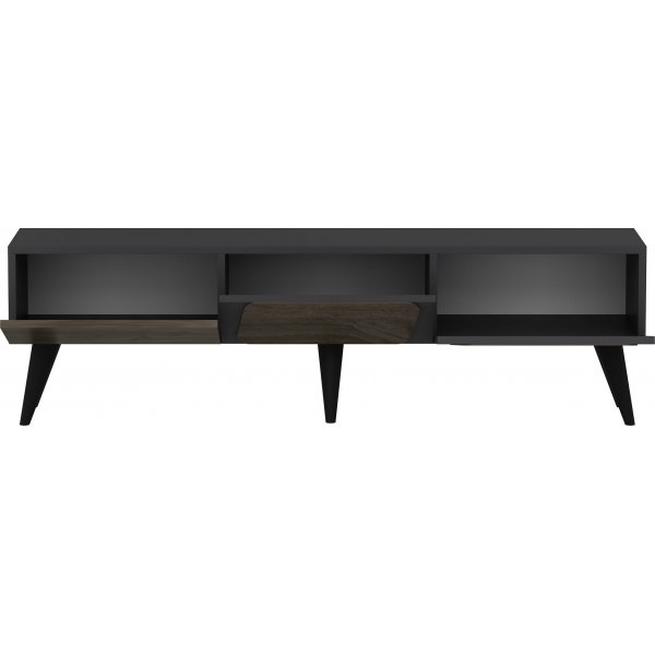 Reno mediapenkki - antrasiitti/p�hkin�