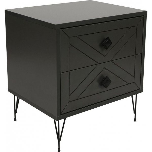 Luna yöpöytä - antrasiitti Luna yöpöytä - antrasiitti