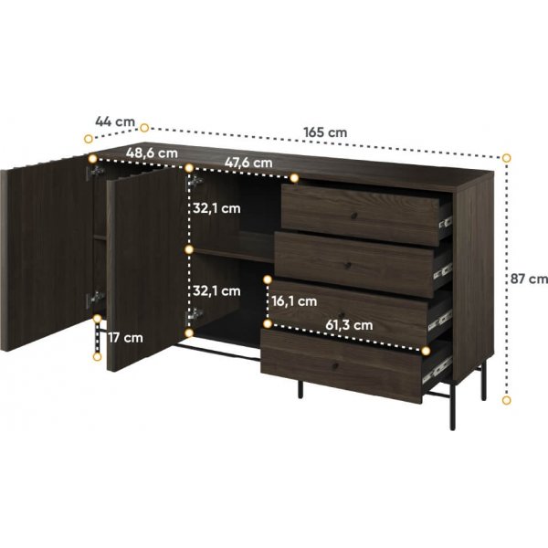 Piemonten senkki - Portland tuhka/musta Piemonten senkki - Portland tuhka/musta