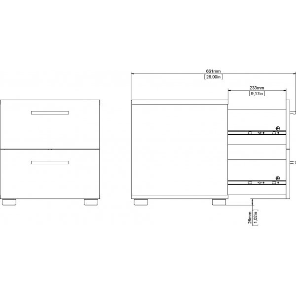 Pepe yöpöytä - tryffeli Pepe yöpöytä - tryffeli