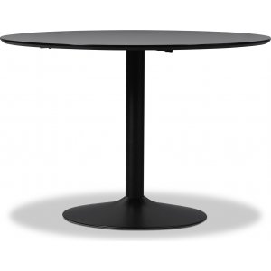 Seat-ruokapöytä korkeapainelaminaatista - Musta - ø110 cm Seat-ruokapöytä korkeapainelaminaatista - Musta - ø110 cm