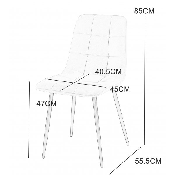 Ruokailuryhm� Sand� ruokap�yt� �120cm valkoinen terrazzo ja 4 Delta-ruokatuolia ruskeana vintage-v�risen�