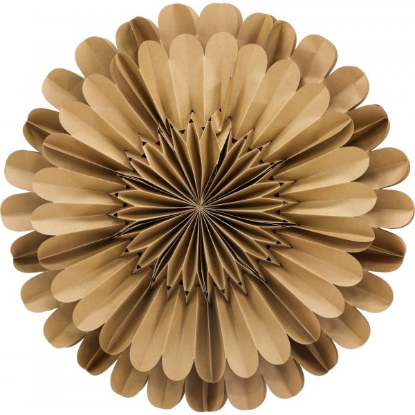 J�rvs�n Advent Star - ruskea/valkoinen