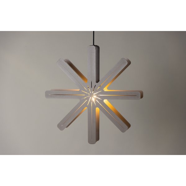 S�fsen Advent Star kattovalaisin 60 cm - Musta/Mocca