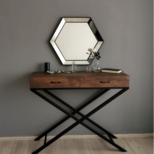 Alcantra peili 70 cm - hopea Alcantra peili 70 cm - hopea