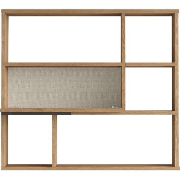 Ocean seinähylly - pähkinä Ocean seinähylly - pähkinä